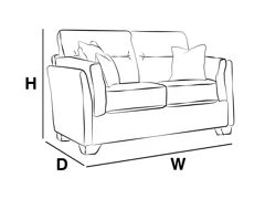 2 SEATER SOFA