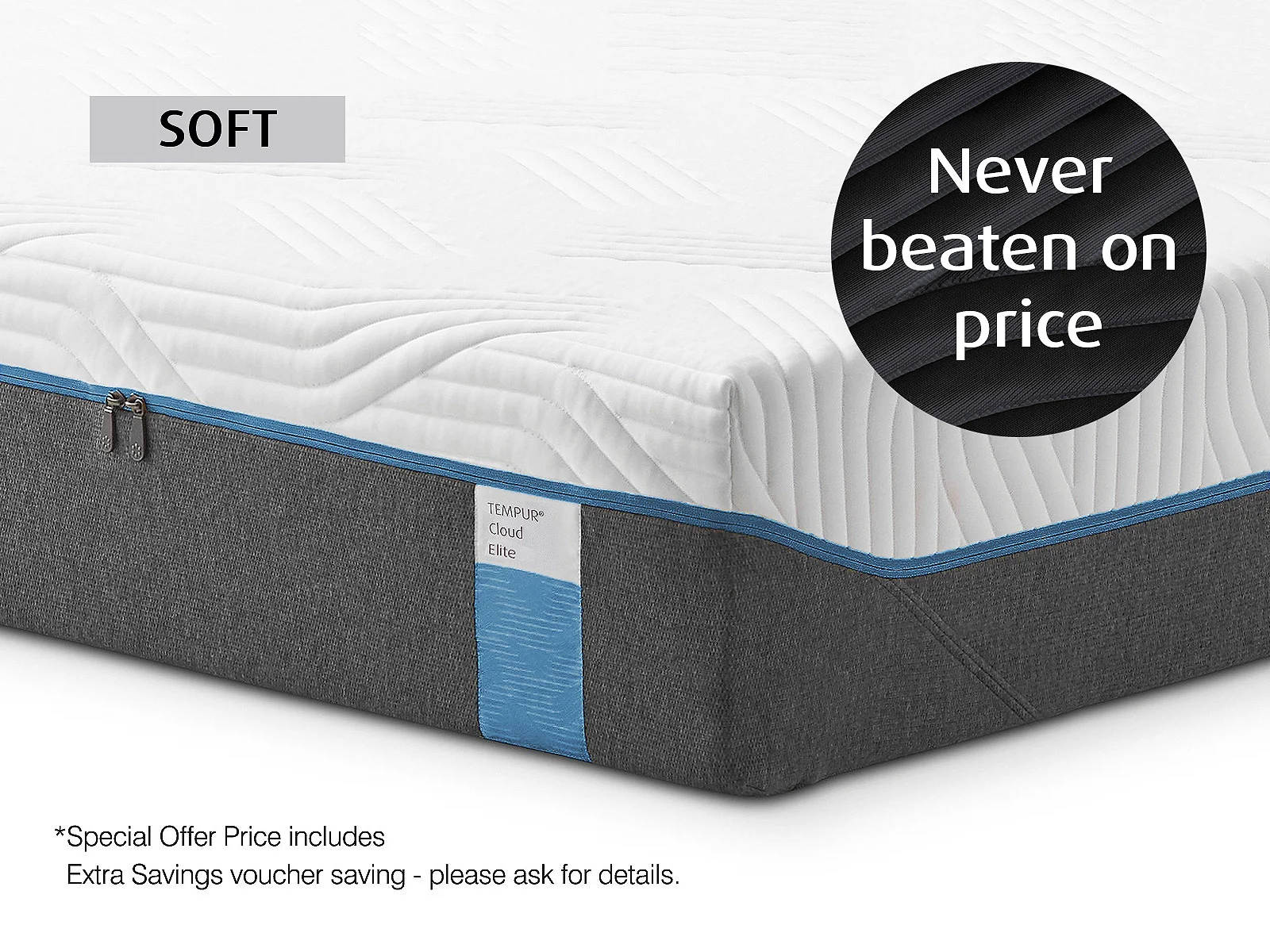 Tempur deals single bed