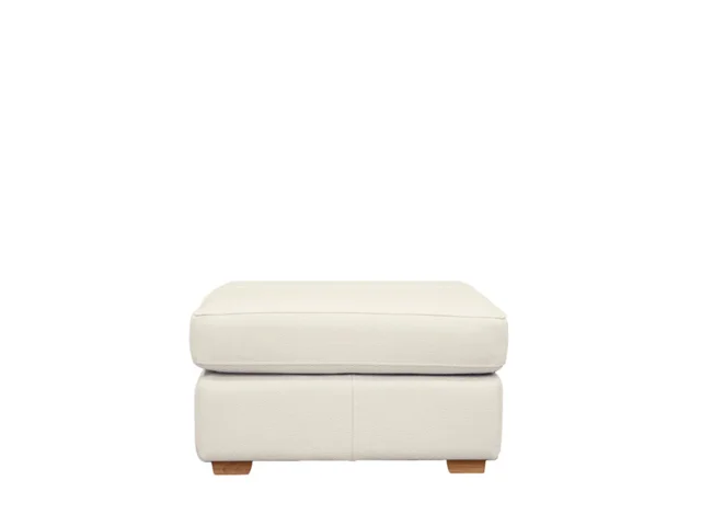 FOOTSTOOL WITH SHOW WOOD