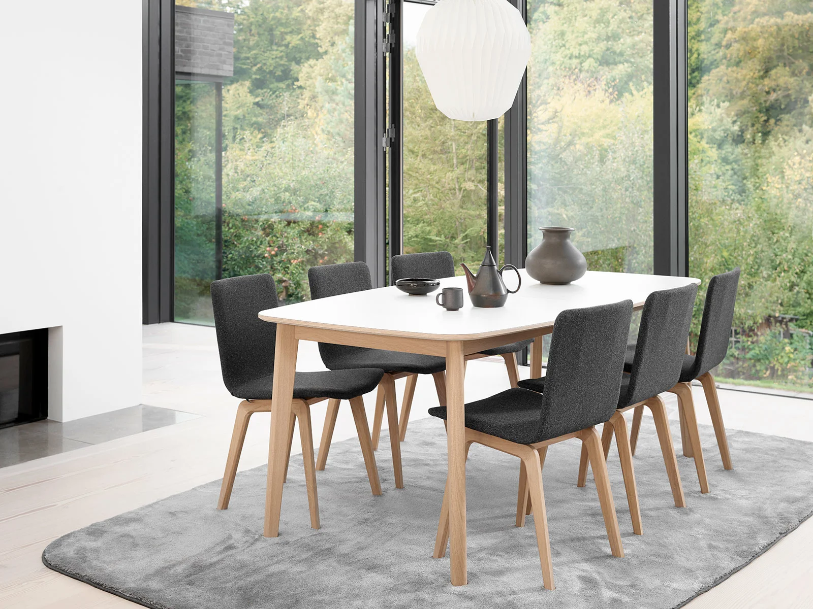 Skovby store extending table