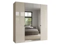 4 DOOR HINGED ROBE 2 DRS MIRROR