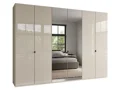 6 DOOR HINGED ROBE 2 DRS MIRROR