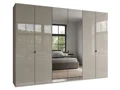 6 DOOR HINGED ROBE 2 DRS MIRROR