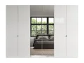 6 DOOR HINGED ROBE 2 DRS MIRROR