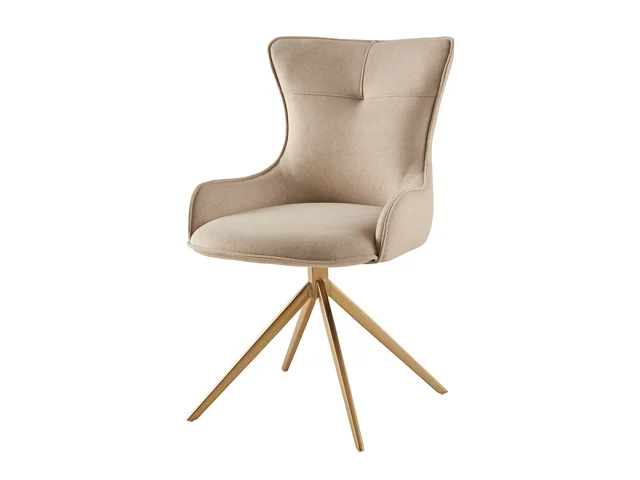 TAY  SWIVEL DINING CHAIR - LOW ARM